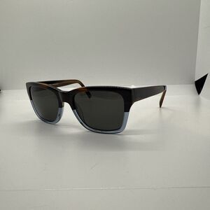Warby Parker Sunglasses Robinson 325 Dark Tortoise&Blue Square 54-19-145